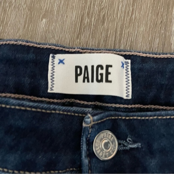 PAIGE Claudine Plus Flare Jean Size 32 Color Devoted - Picture 12 of 15